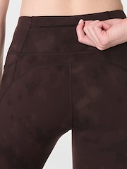 Sweaty Betty Brown 7/8 Length Power Workout Leggings - Image 6 of 9