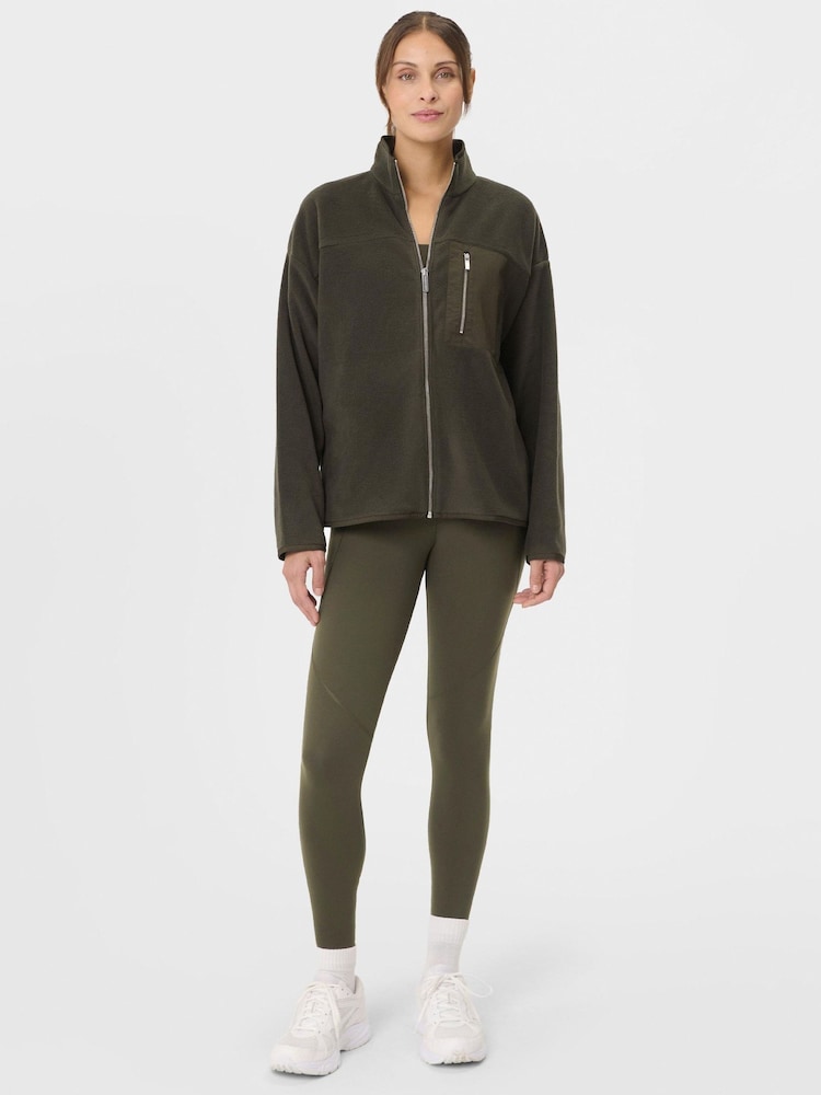 Sweaty Betty Green Power 7/8 Workout Leggings - Image 2 of 9 Sweaty Betty Green Power 7/8 Workout Leggings - Image 2 of 9