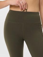 Sweaty Betty Green Power 7/8 Workout Leggings - Image 6 of 9