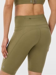 棕色 - Sweaty Betty Power 9" 机车短裤 - 6的图像2｝