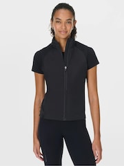 Sweaty Betty Black Runners High Gilet - Image 1 of 7