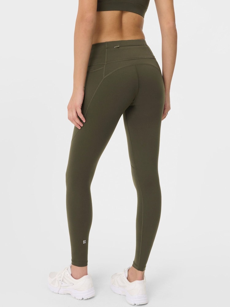 vert foncé - Sweaty Betty Power Workout Leggings - Image 5 sur 5