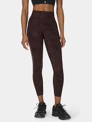 Sweaty Betty Brown Power UltraSculpt 7/8 High Waist Leggings - Image 1 of 8