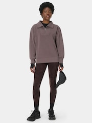 Sweaty Betty Brown Power UltraSculpt 7/8 High Waist Leggings - Image 6 of 8
