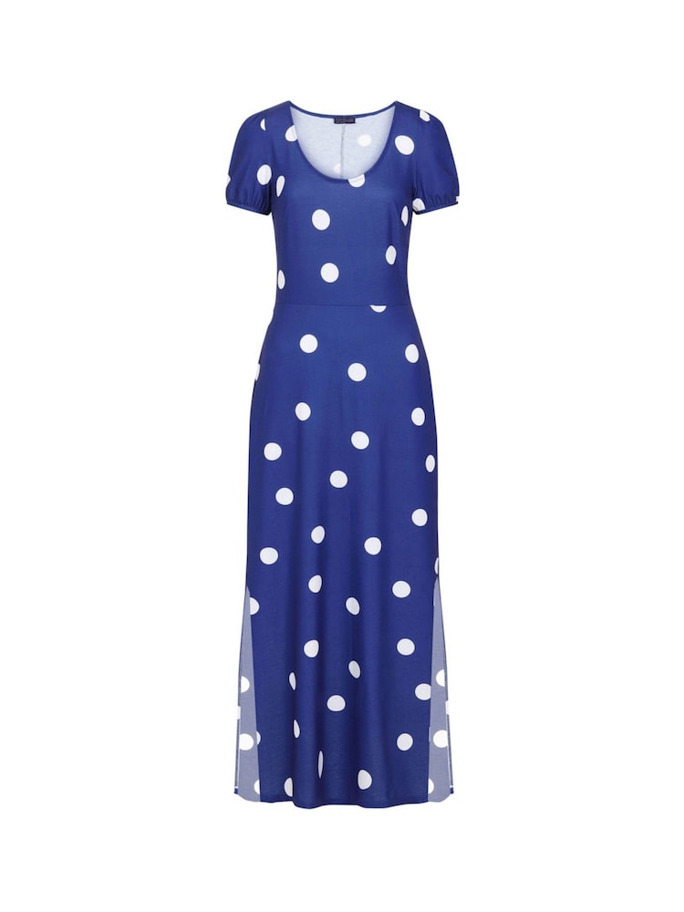 Hot Squash Split Hem Scoop Neck Maxi Dress - Bild 3 von 3