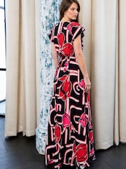 Robe longue Hot Squash en mousseline - Image 3 sur 4