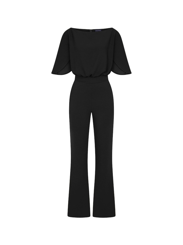 Hot Squash Drop Shoulder Black Jumpsuit - Image 1 of 1