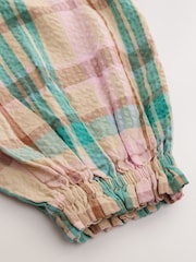 Pink/Green Check Cuffed Trousers (3-16yrs) - Image 3 of 4