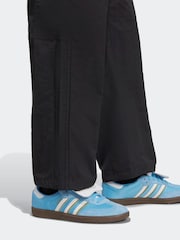 adidas originals Black Adicolor Classics 3-Stripes Cargo Trousers - Image 5 of 6