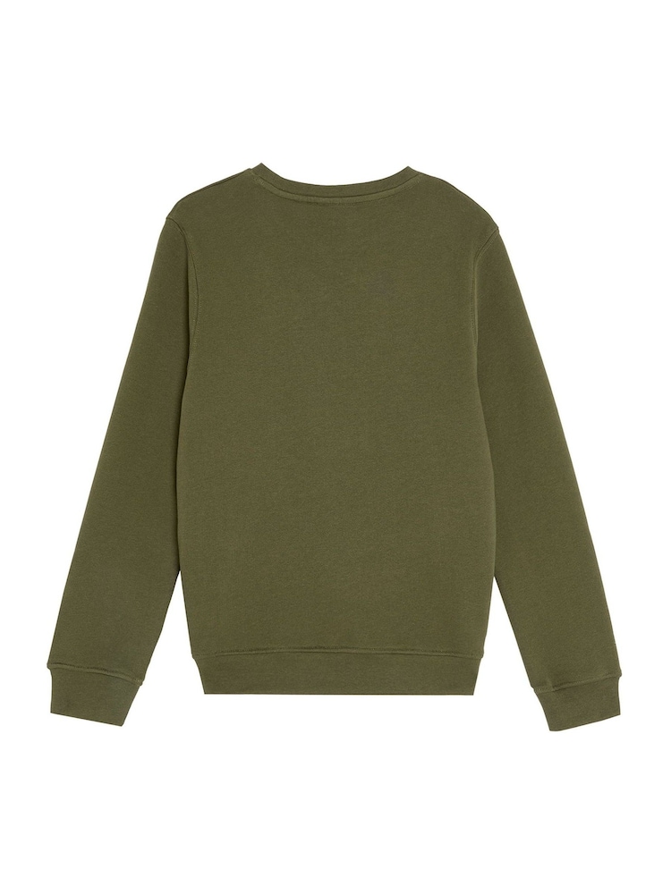 Lyle & Scott Green Crew Neck Boys Sweatshirt - Image 2 of 3