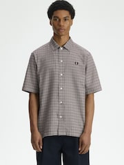 Fred Perry Textured Beach Shirt - Attēls 1 no 5
