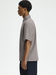 Fred Perry Textured Beach Shirt - Attēls 2 no 5