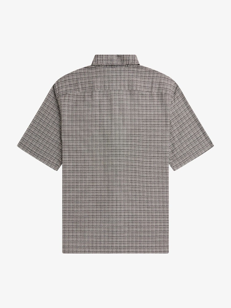 Fred Perry Textured Beach Shirt - Attēls 5 no 5