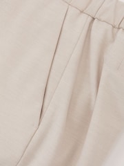 Reiss Stone Found Relaxed Fit Stretch Drawstring Trousers - Image 6 of 6