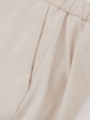 Reiss Stone Found Relaxed Fit Stretch Drawstring Trousers - Image 7 of 7