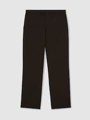 Reiss Brown Found Relaxed Fit Stretch Drawstring Trousers - Image 2 of 7