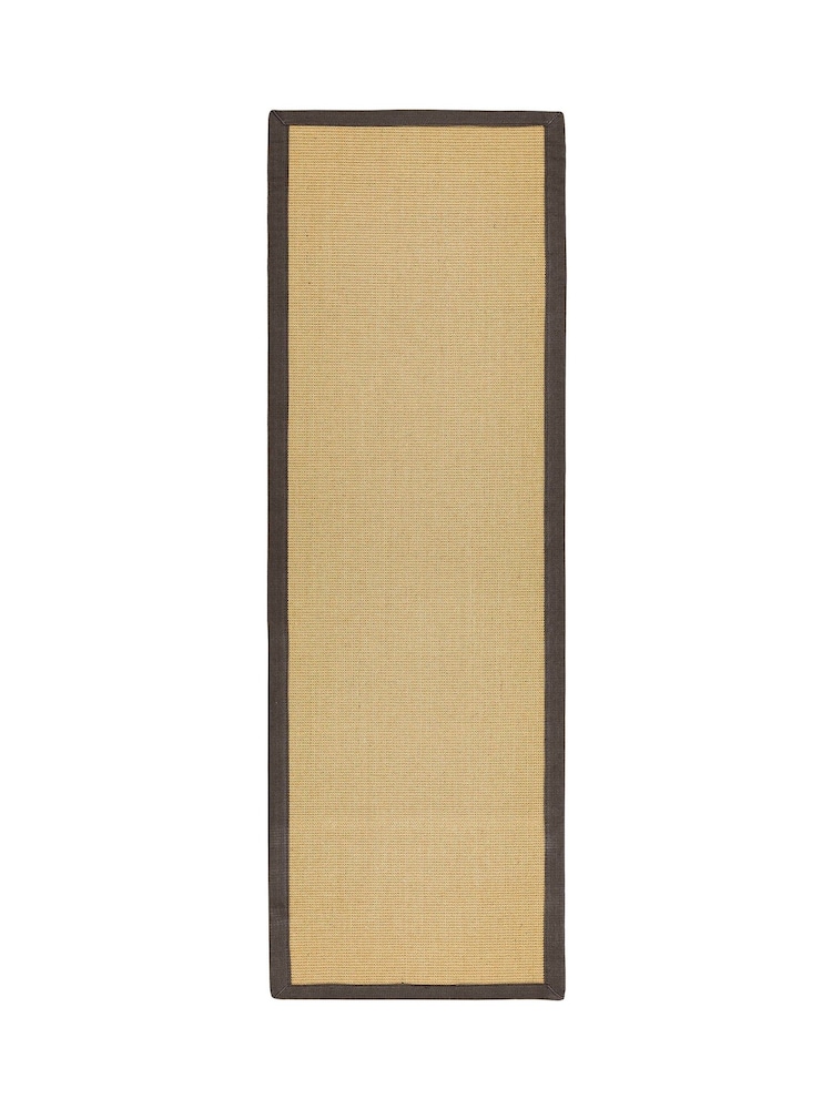 Asiatic Rugs Chocolate Brown Sisal Runner - Image 1 of 4