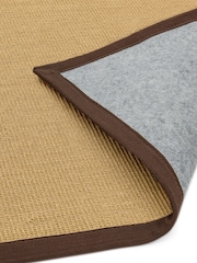Asiatic Rugs Chocolate Brown Sisal Runner - Image 3 of 4