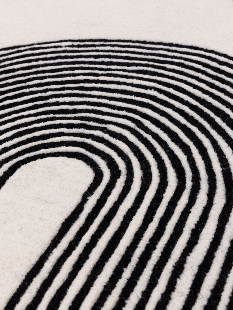 Asiatic Rugs Black Matrix Arches Rug - Image 7 of 7