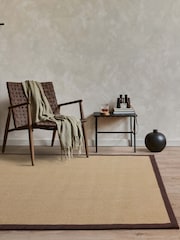 Asiatic Rugs Chocolate Brown Sisal Rug - Image 1 of 5