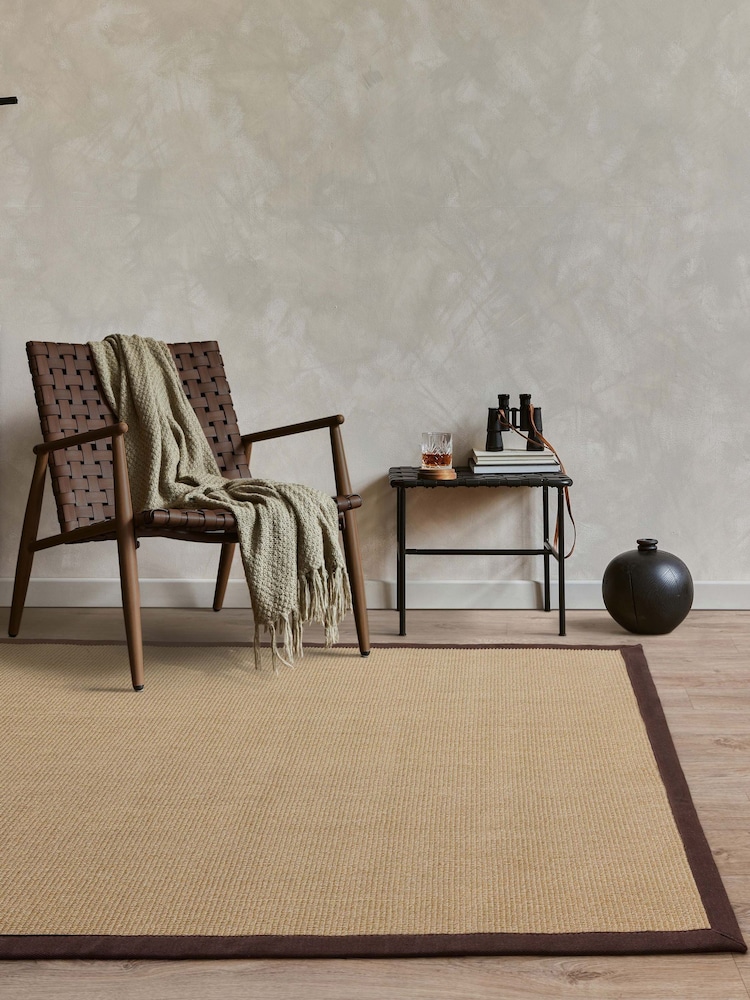 Asiatic Rugs Chocolate Brown Sisal Rug - Image 1 of 5