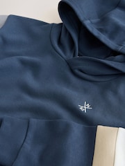 Blue Colourblock Hoodie (3-16yrs) - Image 4 of 5