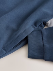 Blue Colourblock Hoodie (3-16yrs) - Image 5 of 5