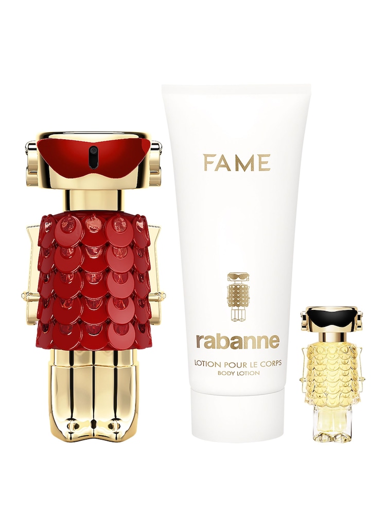 Rabanne Fame In Love Parfum Elixir Refillable 80ml Gift Set - Image 2 of 5