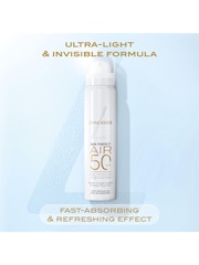 Lancaster Sun Perfect AIR Invisible Face Mist SPF 50 75ml - Image 2 of 5