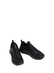 Calvin Klein Black Lightweight Mesh Runner Trainers - Image 4 of 4