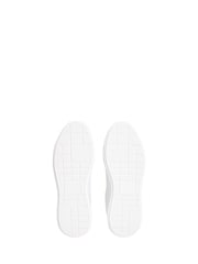 Calvin Klein White Avenue Leather Logo Trainers - Image 5 of 5