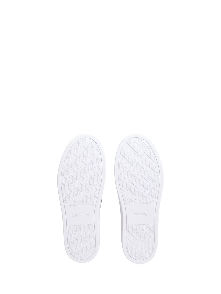 Calvin Klein נעלי עור עם לוגו חתימה - תמונה 4 מתוך 4