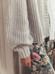 Laura Ashley Chunky Knitted Lounge Cardigan - Imagen 5 de 8