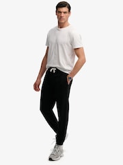 Superdry Black Essential Logo Classic Joggers - Image 4 of 7