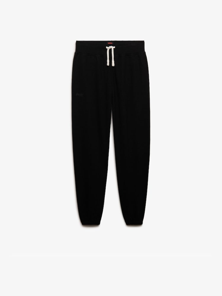 Superdry Black Essential Logo Classic Joggers - Image 7 of 7 Superdry Black Essential Logo Classic Joggers - Image 7 of 7