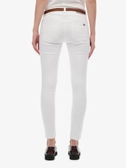 Superdry White Mid Rise Skinny Jeans - Image 2 of 8