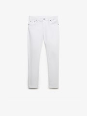 Superdry White Mid Rise Skinny Jeans - Image 7 of 8