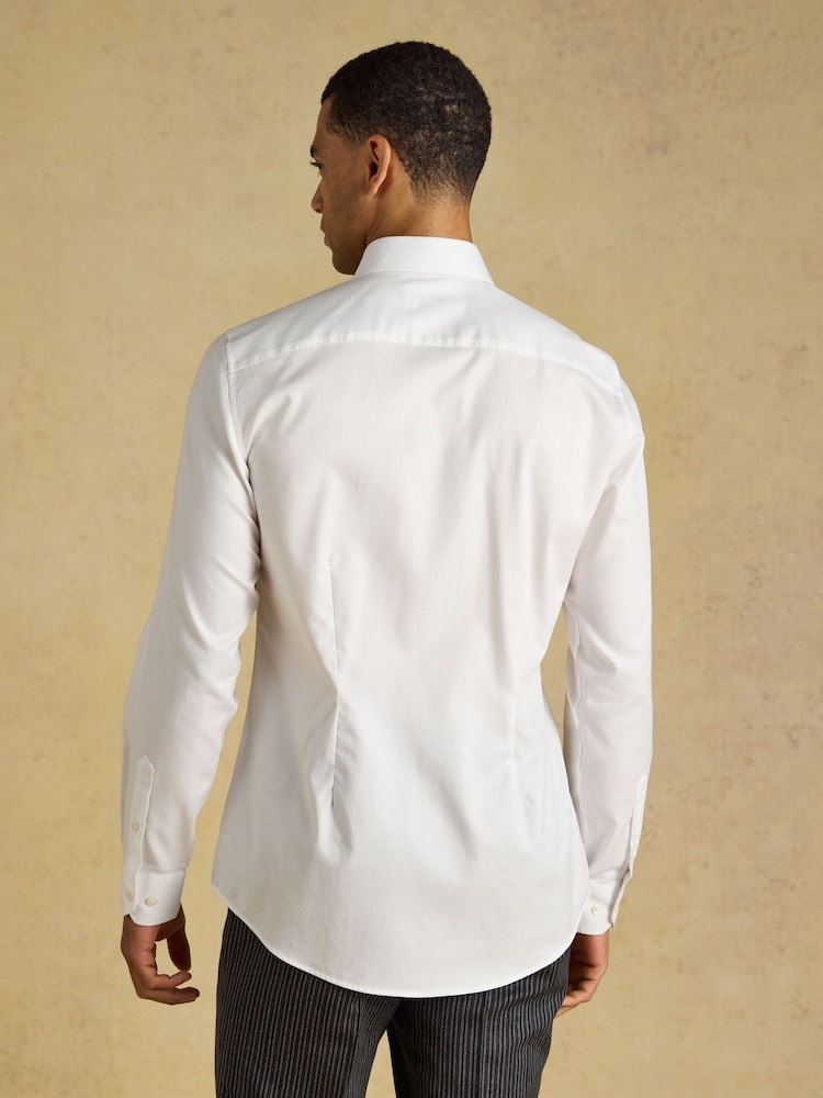Joules Pleated Bib Front Dress Shirt - Bild 2 av 5