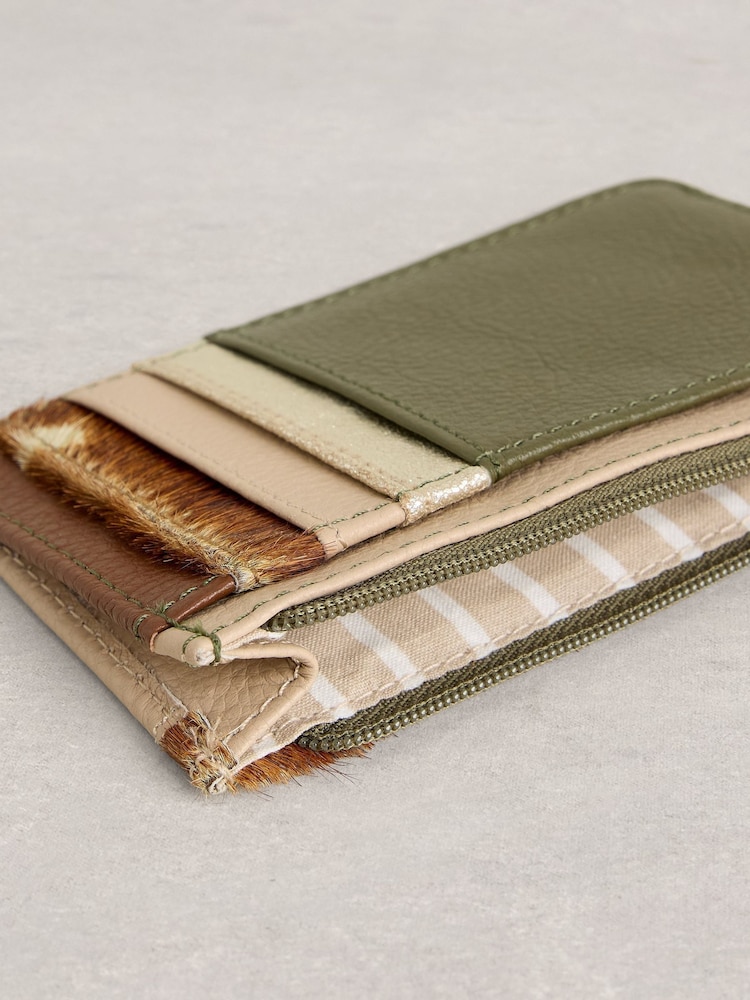 White Stuff Natural Celia Card Holder Purse - Image 4 of 4