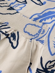 White Stuff White Shelly Linen Blend Culottes - Image 6 of 6