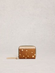 White Stuff Brown Cerys Zip Around Purse - Image 1 of 4