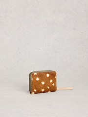 White Stuff Brown Cerys Zip Around Purse - Image 3 of 4