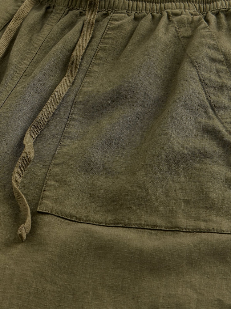 بناطيل Elle من Blend مزيج الكتان من White Stuff - Image 6 of 6