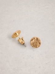 White Stuff Gold Tone Katie Disc Necklace And Earrings Set 2 Pack - Image 3 of 3
