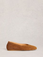 White Stuff Brown Sloane Ballerinas - Image 1 of 4