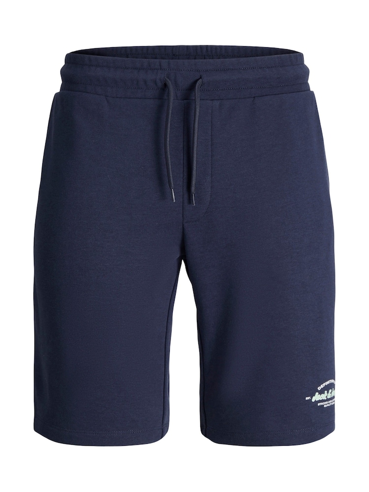 JACK & JONES Junior Crew Nack Sweat Top & Short Set - Image 3 de 3