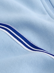 Light Blue Side Stripe Zip Through Jacket (3-16yrs) - Image 9 of 10