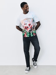 Festival Santa Christmas Graphic T-Shirt - Image 2 of 8