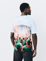 Festival Santa Christmas Graphic T-Shirt - Image 3 of 8