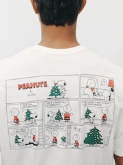 White Snoopy Comic Strip - Camiseta navideña - Imagen 5 de 9